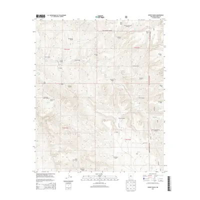 2013 Map of Dorsey Ranch, 2013 Print