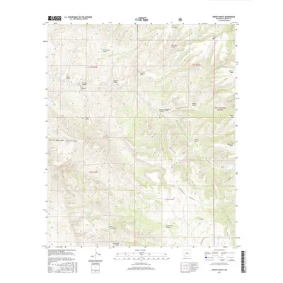 2017 Map of Dorsey Ranch, 2017 Print