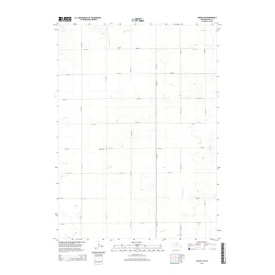 2014 Map of Dorsey SW, 2014 Print
