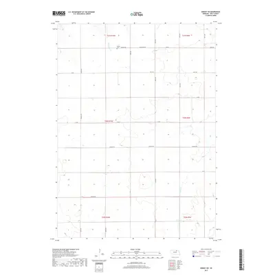 2017 Map of Dorsey SW, 2017 Print