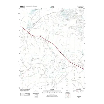2010 Map of Dorton, 2010 Print