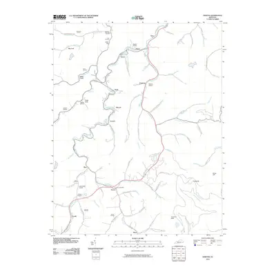 2010 Map of Dorton, 2010 Print