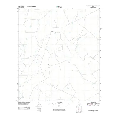 2010 Map of Dos Hermanos Peaks, 2010 Print