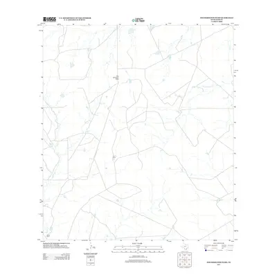 2013 Map of Dos Hermanos Peaks, 2013 Print