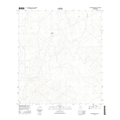 2016 Map of Dos Hermanos Peaks, 2016 Print