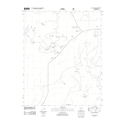 2011 Map of Dos Lomas, 2011 Print