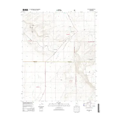 2013 Map of Dos Lomas, 2013 Print