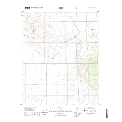 2020 Map of Dos Lomas, 2020 Print