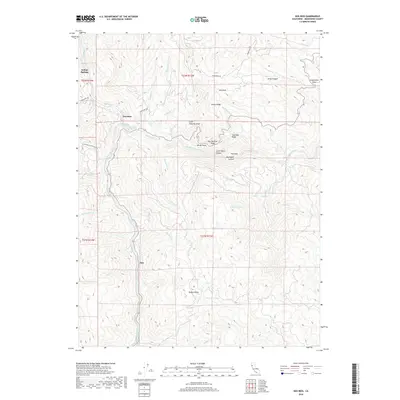 2018 Map of Dos Rios, 2018 Print