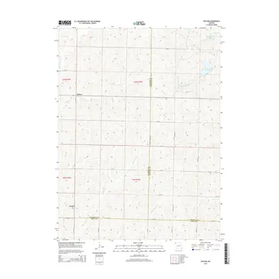 2014 Map of Dotham, 2014 Print