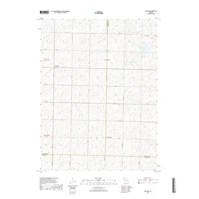 2017 Map of Dotham, 2017 Print