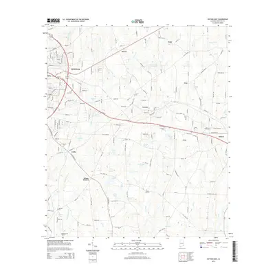 2014 Map of Dothan East, 2014 Print