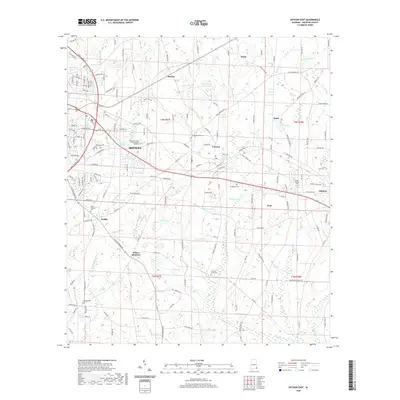 2020 Map of Dothan East, 2020 Print