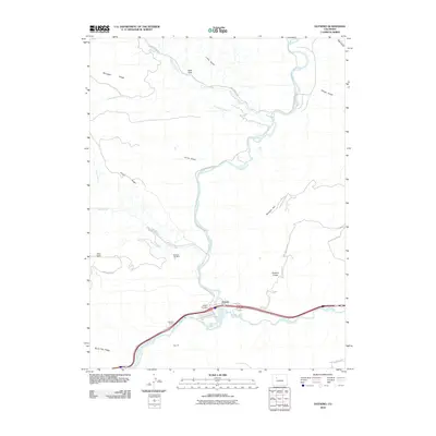 2010 Map of Dotsero, 2010 Print