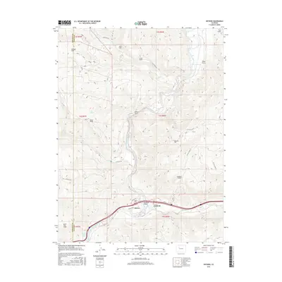 2016 Map of Dotsero, 2016 Print