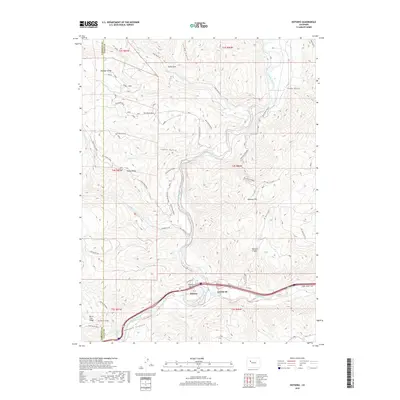 2019 Map of Dotsero, 2019 Print
