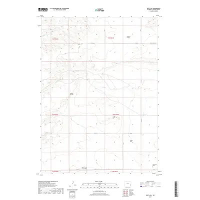 2017 Map of Doty Hill, 2017 Print