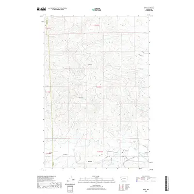 2020 Map of Doty, 2020 Print