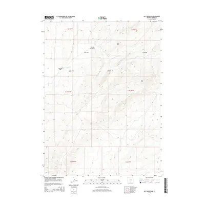 2015 Map of Doty Mountain, 2015 Print
