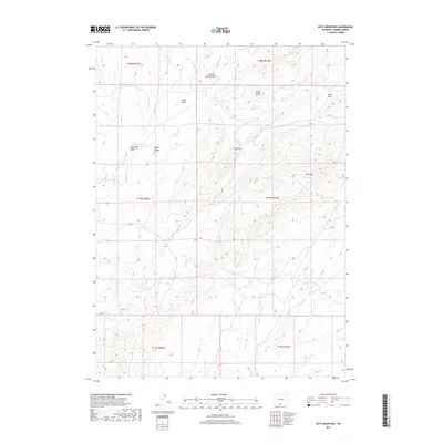 2017 Map of Doty Mountain, 2017 Print