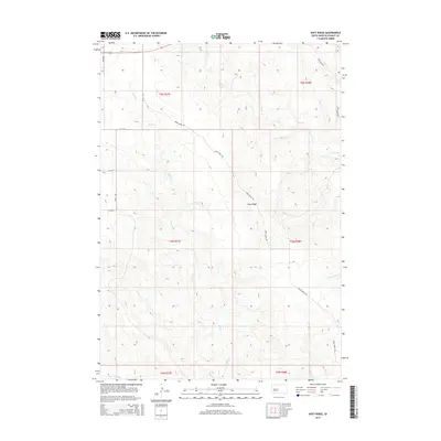 2015 Map of Doty Ridge, 2015 Print