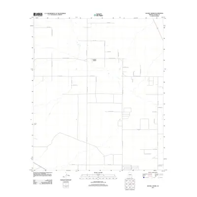2011 Map of Double Adobe, 2011 Print