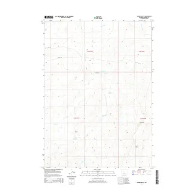 2015 Map of Double Butte, 2015 Print