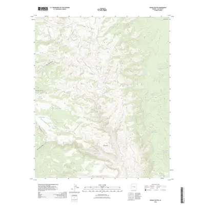 2026 Map of Double Buttes, 2026 Print