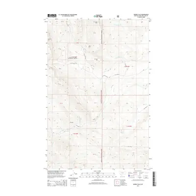 2014 Map of Double Falls, 2014 Print