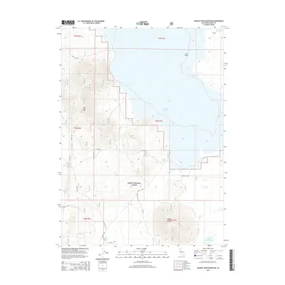 2015 Map of Double Head Mountain, 2015 Print