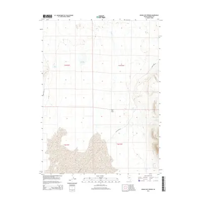 2015 Map of Double Hot Springs, 2015 Print