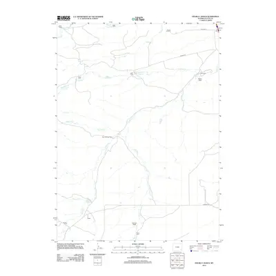 2012 Map of Double L Ranch, 2012 Print