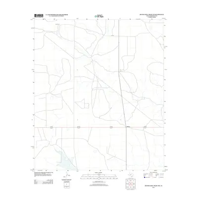 2012 Map of Double Mill Draw NW, 2012 Print
