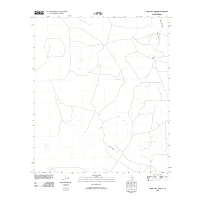 2010 Map of Double Mill Draw SE, 2010 Print