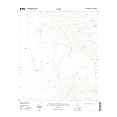 2016 Map of Double Mill Draw SE, 2016 Print