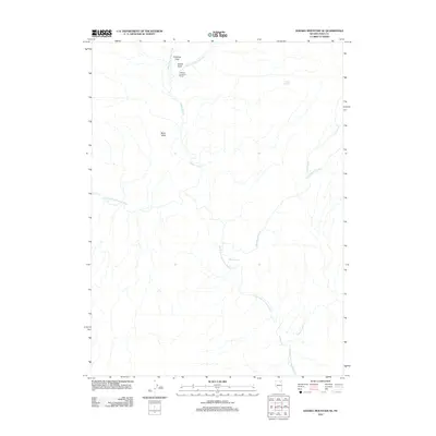 2012 Map of Double Mountain SE, 2012 Print