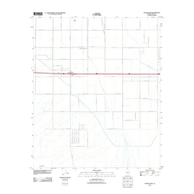 2011 Map of Double Peak, 2011 Print