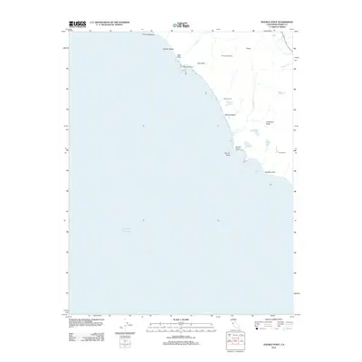 2012 Map of Double Point, 2012 Print