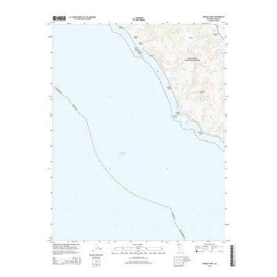 2015 Map of Double Point, 2015 Print