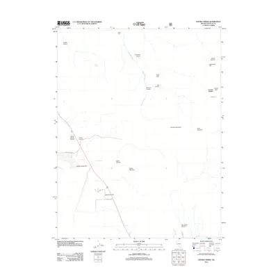 2012 Map of Double Spring, 2012 Print
