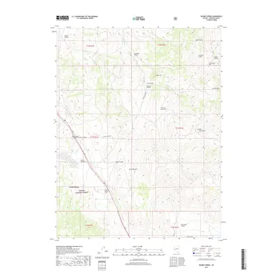 2018 Map of Double Spring, 2018 Print
