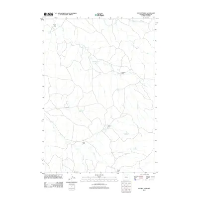 2012 Map of Double Tanks, 2012 Print
