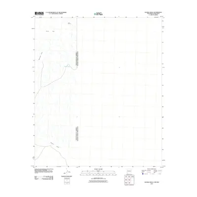 2010 Map of Double Wells, 2010 Print
