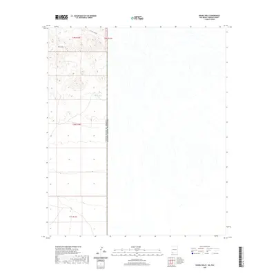 2020 Map of Double Wells, 2020 Print