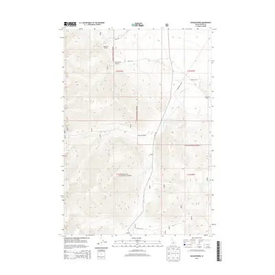 2013 Map of Doublespring, 2013 Print