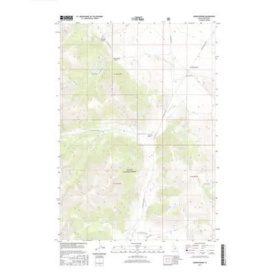 2017 Map of Doublespring, 2017 Print