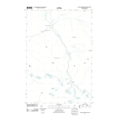 2011 Map of Doubletop Mountain, 2011 Print
