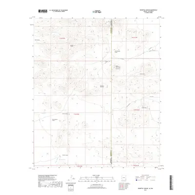 2018 Map of Doubtful Canyon, 2018 Print