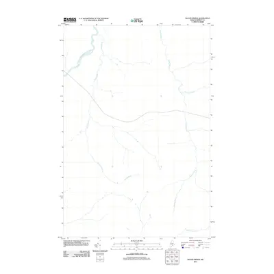 2011 Map of Doucie Brook, 2011 Print