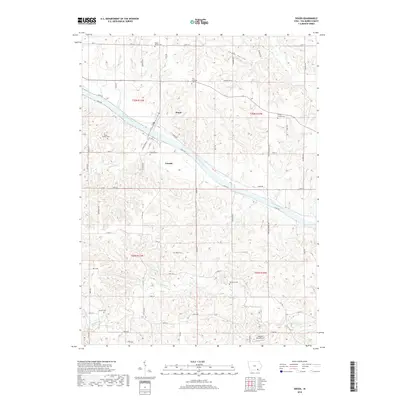 2018 Map of Douds, 2018 Print